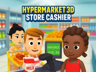 Hypermarket 3D: Store Cashier game cover