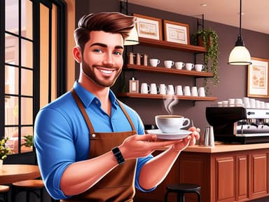 Cafe Owner Business Simulator game cover