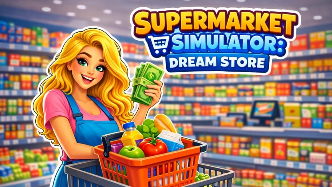 Supermarket Simulator: Dream Store game cover