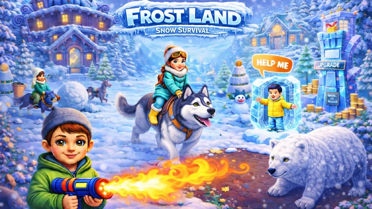 Frost Land - Snow Survival game cover