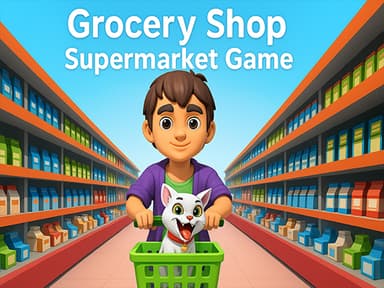 Grocery Shop: Supermarket Game game cover