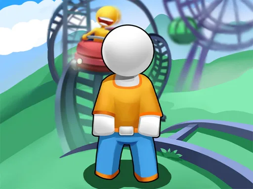 Idle Theme Park game cover